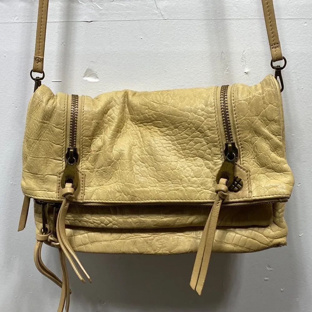 Joelle Hawkens Leather Foldover Crossbody Bag
